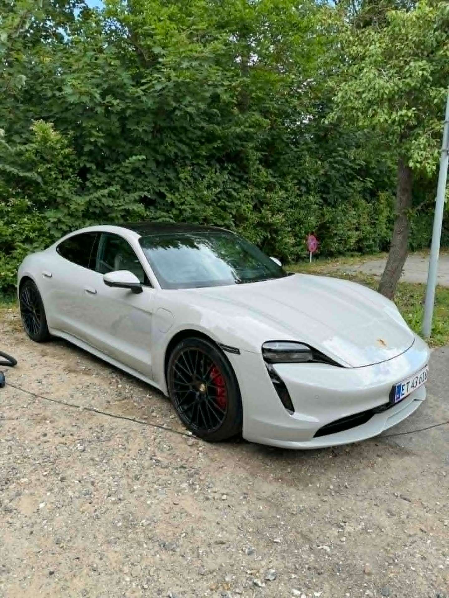 Porsche Taycan efter klargøring